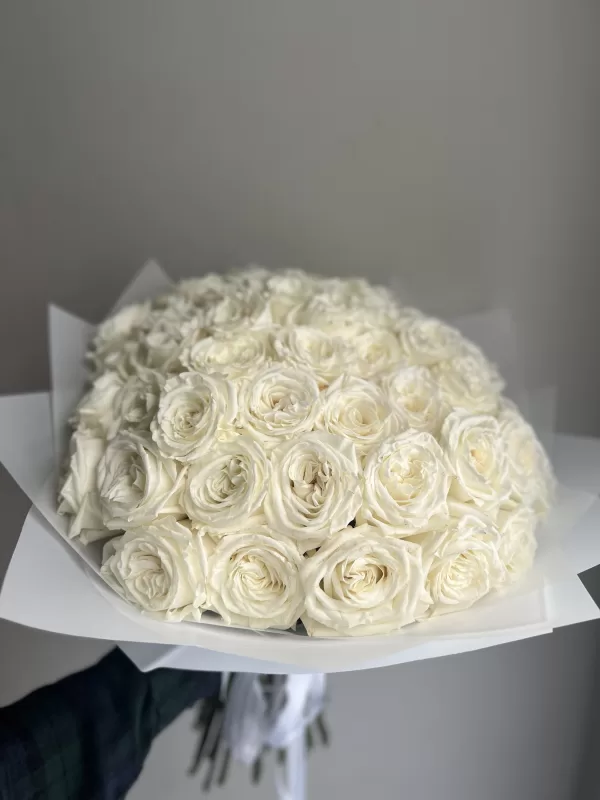 50 White Roses - Image 3