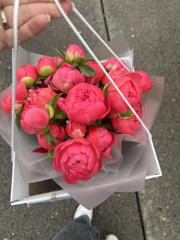 Peony Coral Charm - Image 2