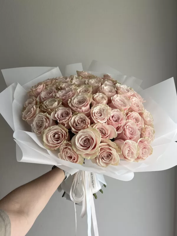 50 Light Pink Roses