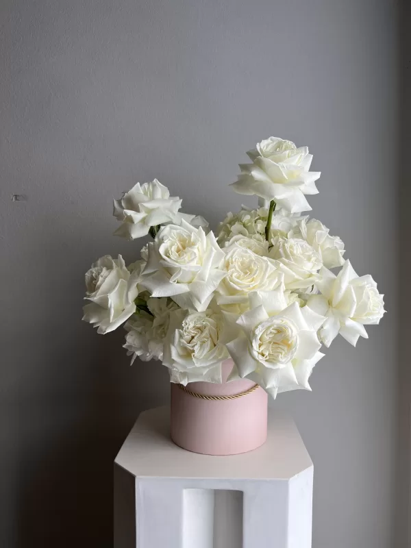 A Box Of White Roses