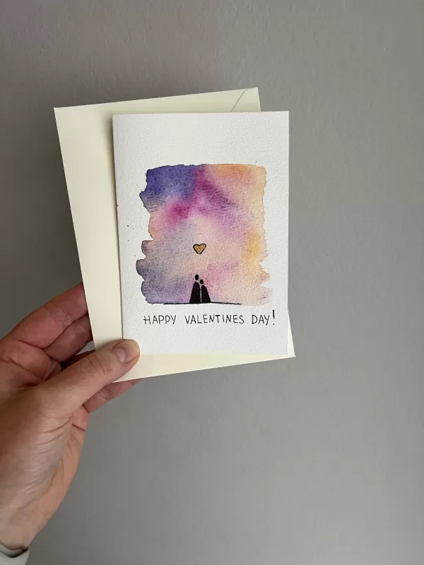 Note Card “Happy Valentine’s Day”